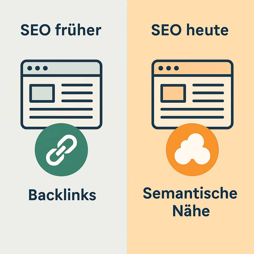 Vergleich von SEO-Strategien mit Backlinks vs. semantischer Relevanz